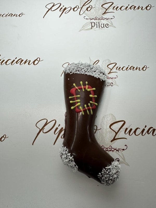 Calza Befana di cioccolato piccola VEGAN - immagine 4