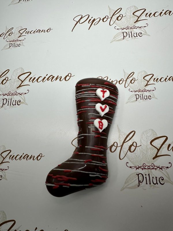 Calza Befana di cioccolato piccola VEGAN - immagine 3