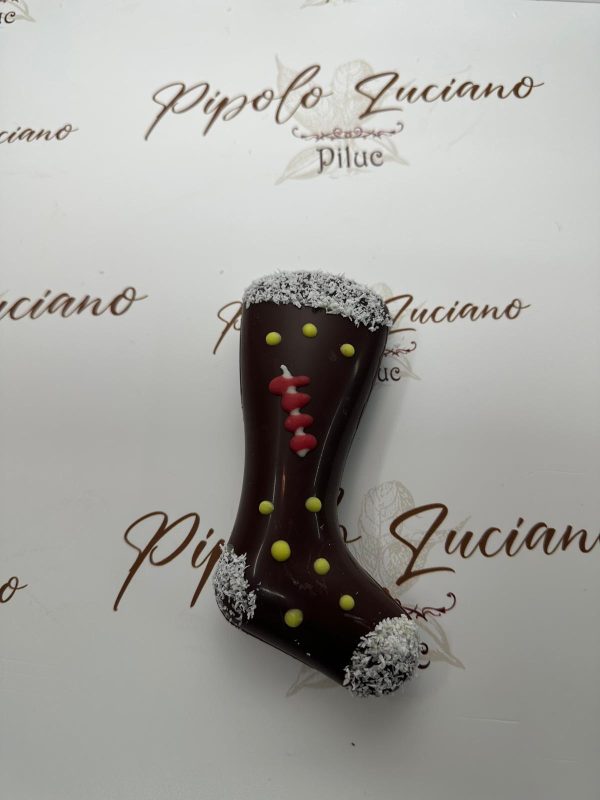 Calza Befana di cioccolato piccola VEGAN - immagine 2